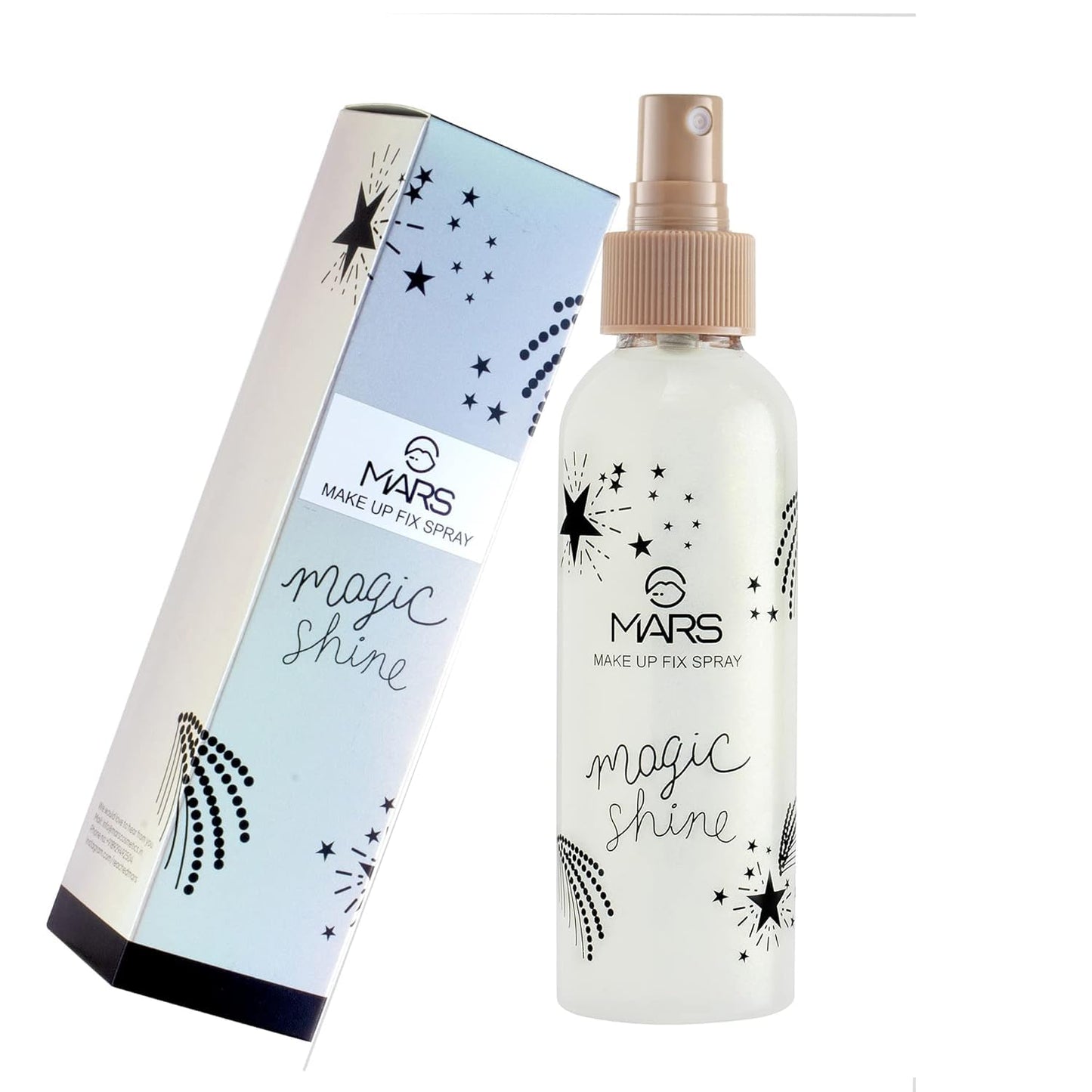 MARS PREMIUM Magic Shine LONG LASTING MAKEUP FIXER SPRAY, 150ml-SH7711