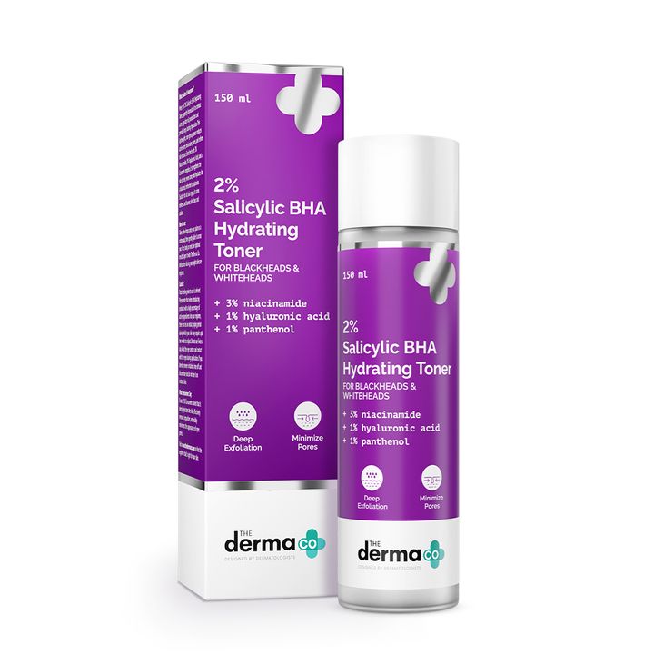 The Derma Co 2% Salicylic BHA Hydrating Toner - 150ml
