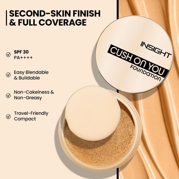 Insight Cosmetics
Cush On Foundation - 4 Mocha Glow
(20g)
