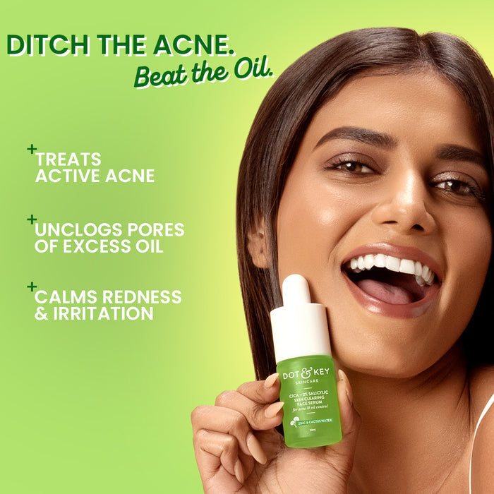 Dot & Key Cica + 2% Salicylic Acid Serum for Acne (30ml)