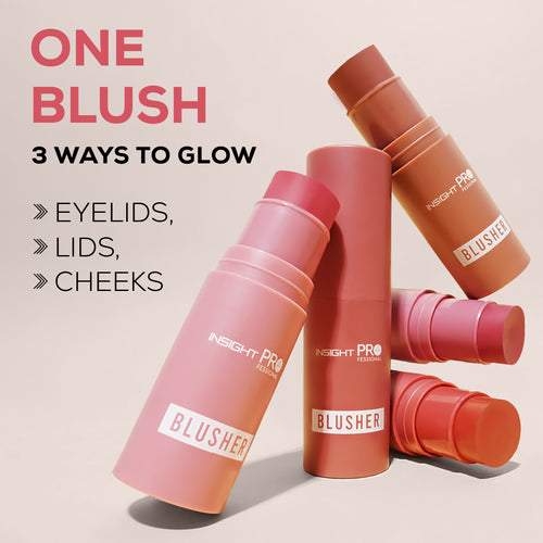 Insight professional Blusher  (01 Peachy Lush)