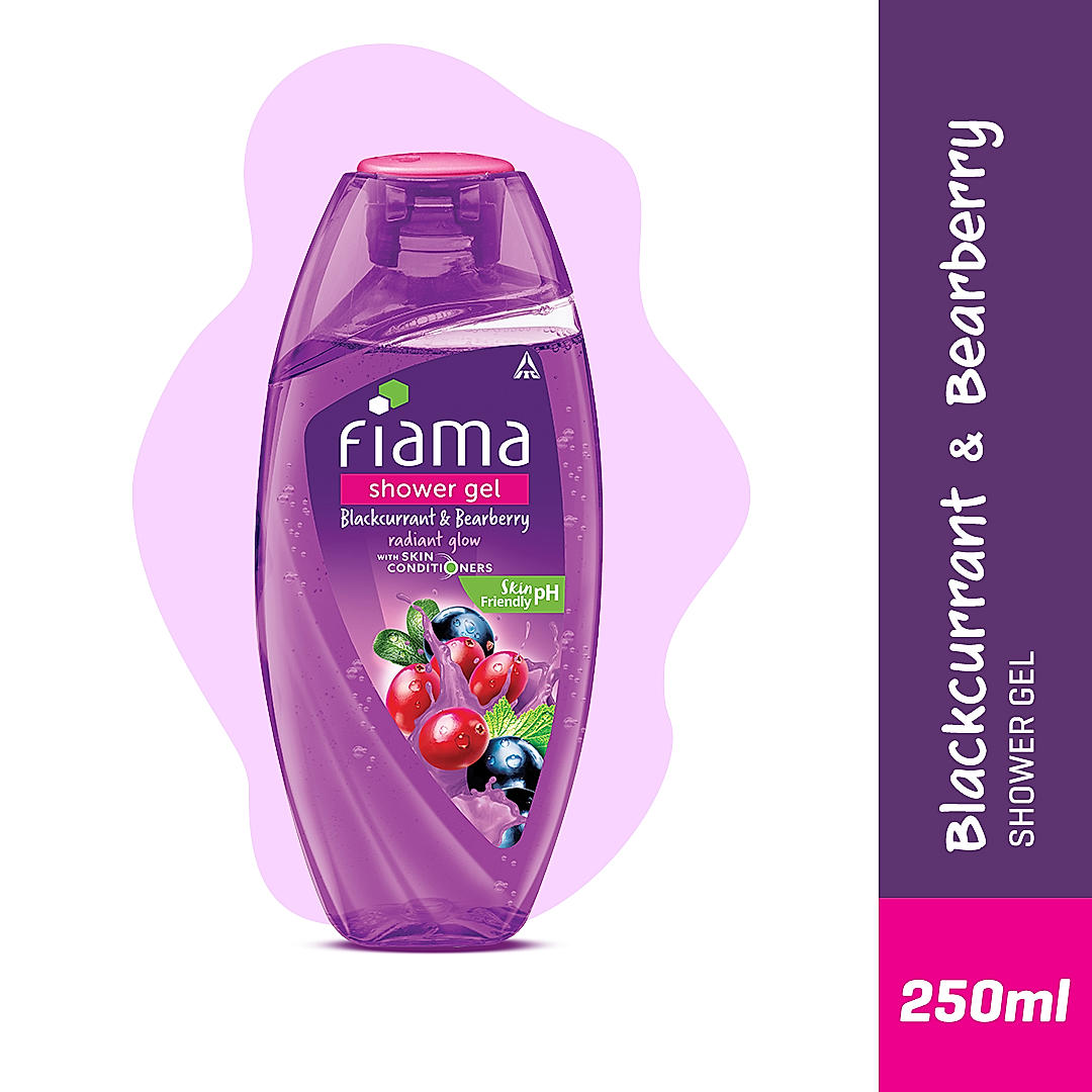 Fiama Blackcurrant & Bearberry Shower Gel, 250 ml