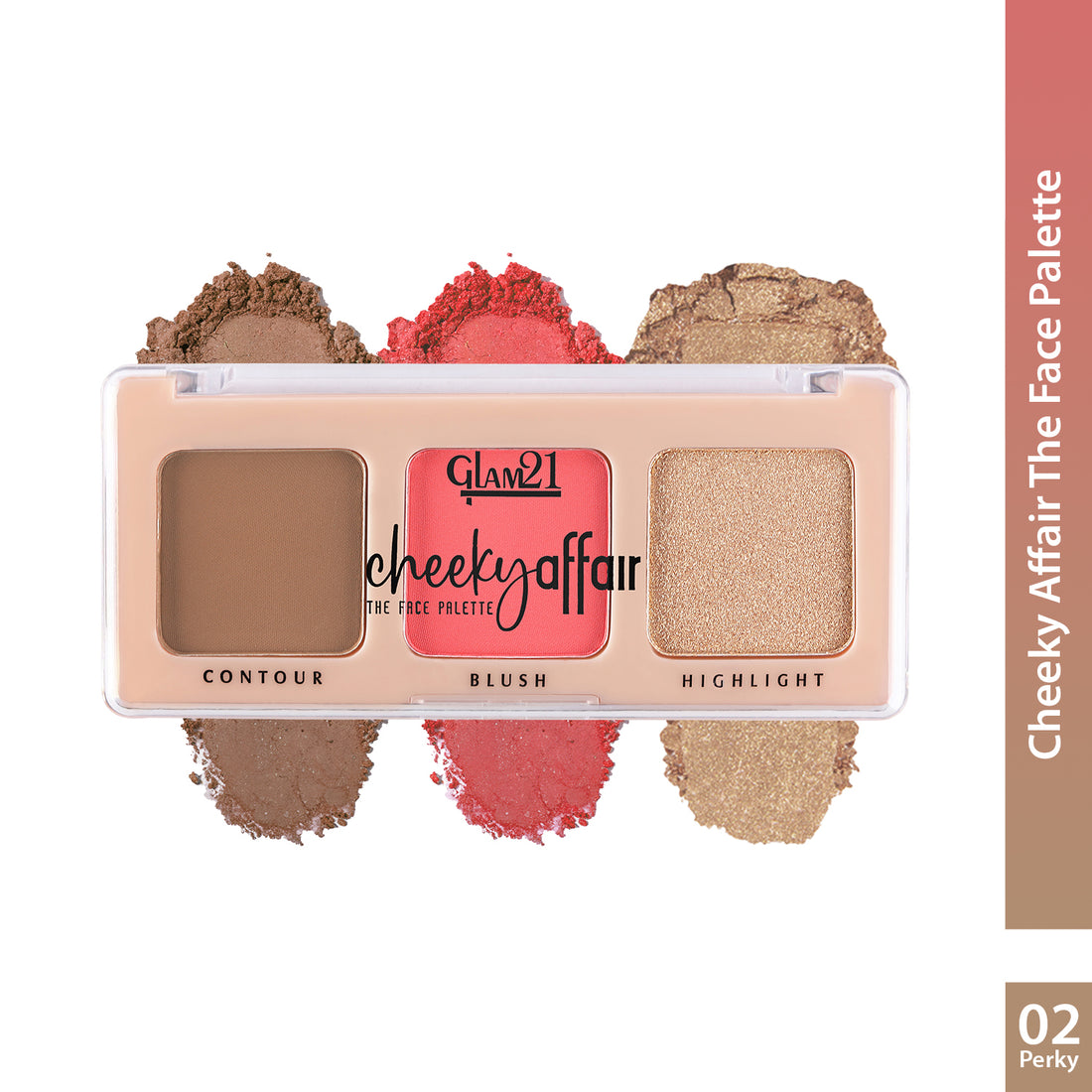 Glam21 Cheeky Affair The Face Palette (02Perky)