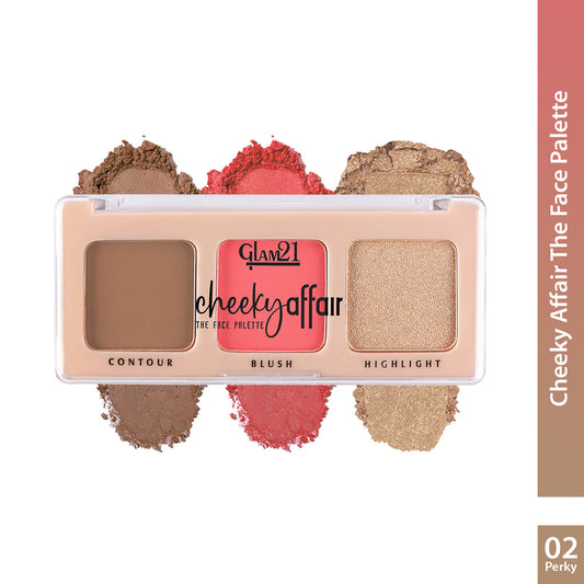 Glam21 Cheeky Affair The Face Palette (02Perky)