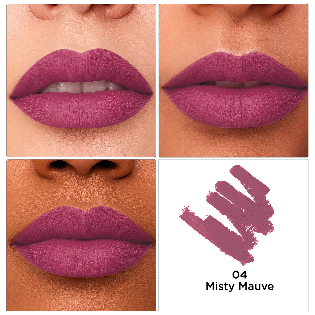 Glam21 Lip Talk Ceramide Lipstick / 04 Misty Mauve
