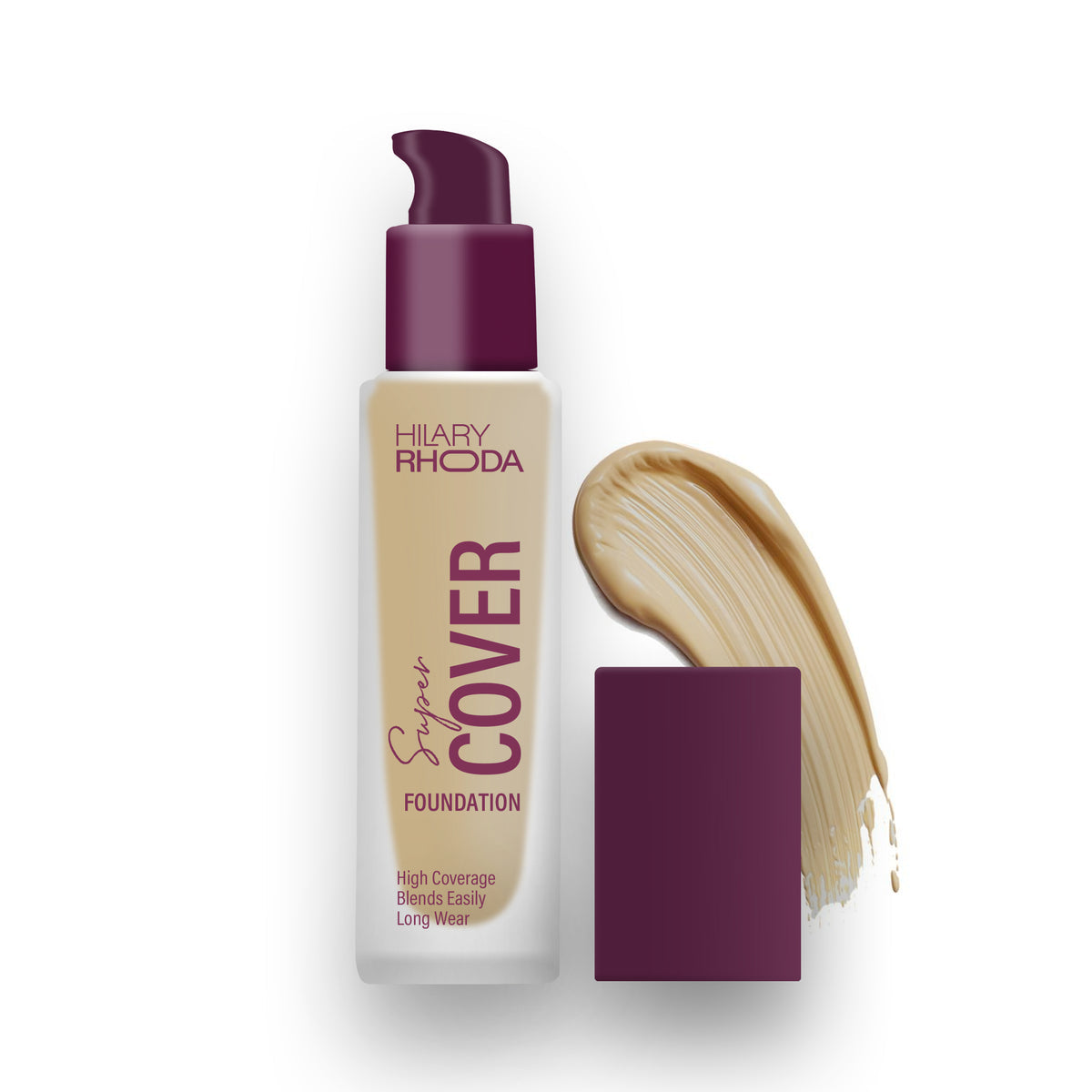 Hilary Rhoda Super Cover Foundation (Nude Beige 03)