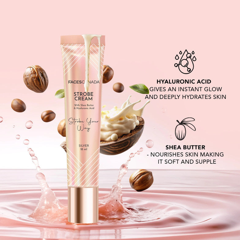 Faces canada Strobe Cream (Rose Gold) Mini - 18ml