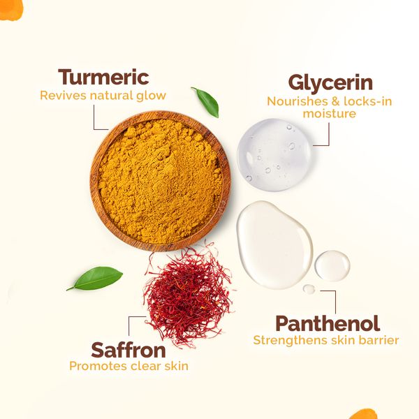 Mamaearth Ubtan Detan Face Pack with Turmeric & Saffron for Normal to Oily Skin - 200 g