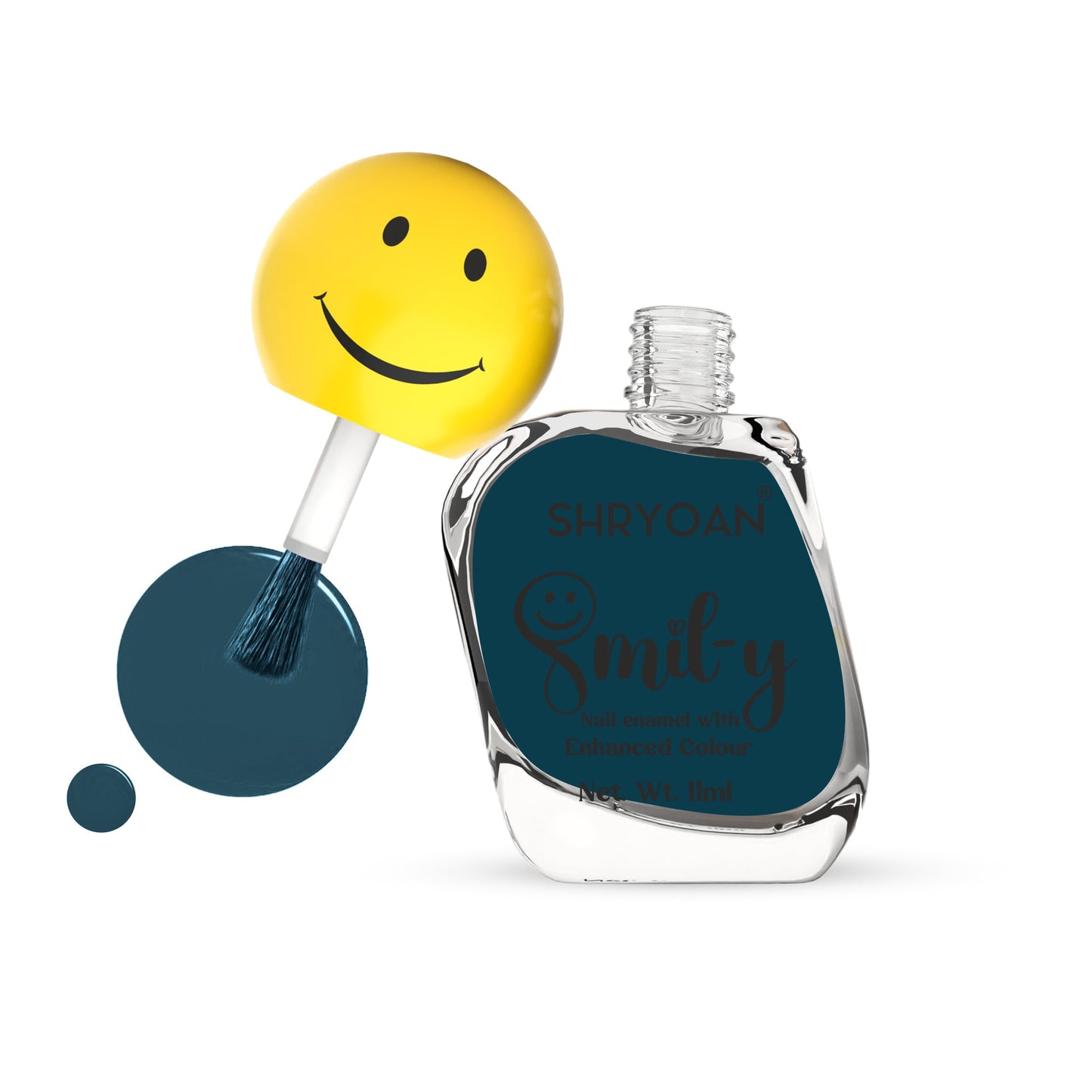 Shryoan Ultra Glossy Nail Paint(Blue Dianne)