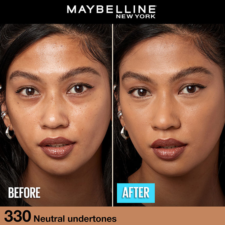 Maybelline Fit Me Matte+Poreless 16H Oil Control Foundation With SPF 22 PA++ (330 Toffee)(30ml)
