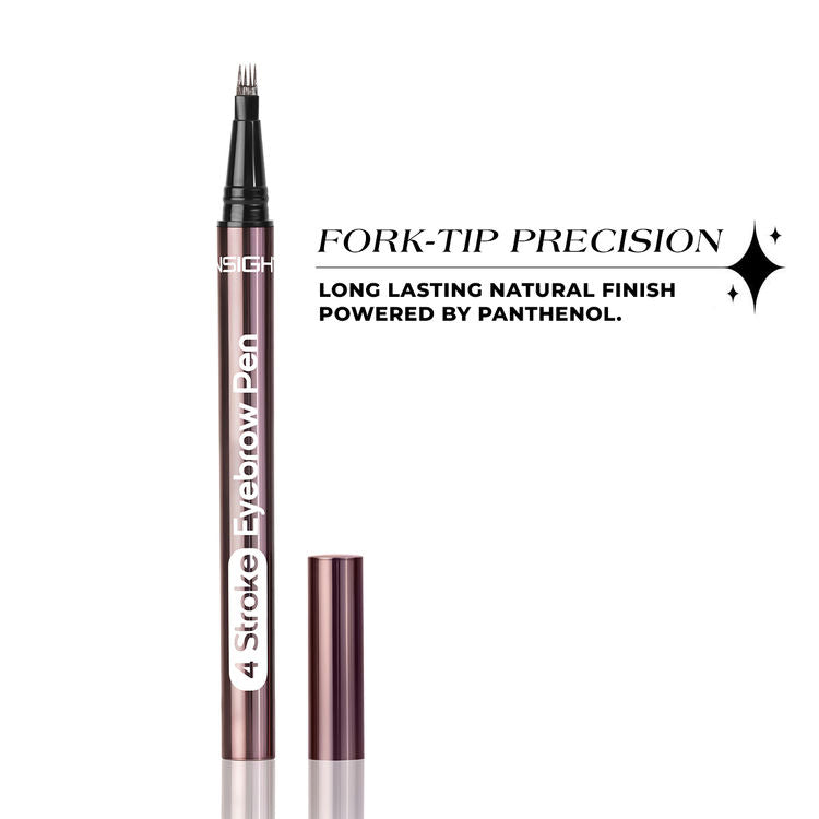 Insight Cosmetics
4 Stroke Eyebrow Pen - Dark Brown(1g)