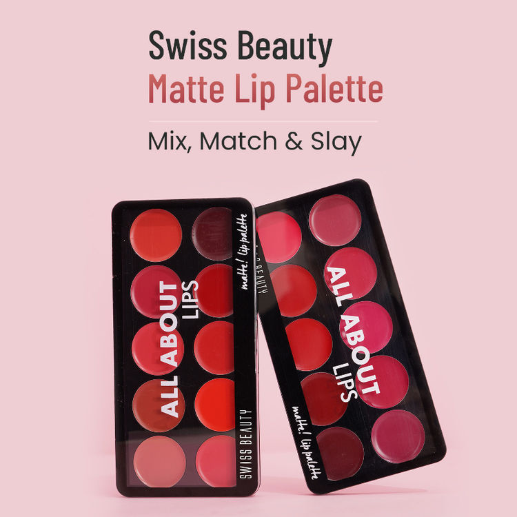 Swiss Beauty All About Lip Palette - Colors 01