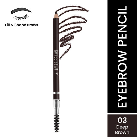 Swiss Beauty Brow Definer Pencil (03 Deep Brown)