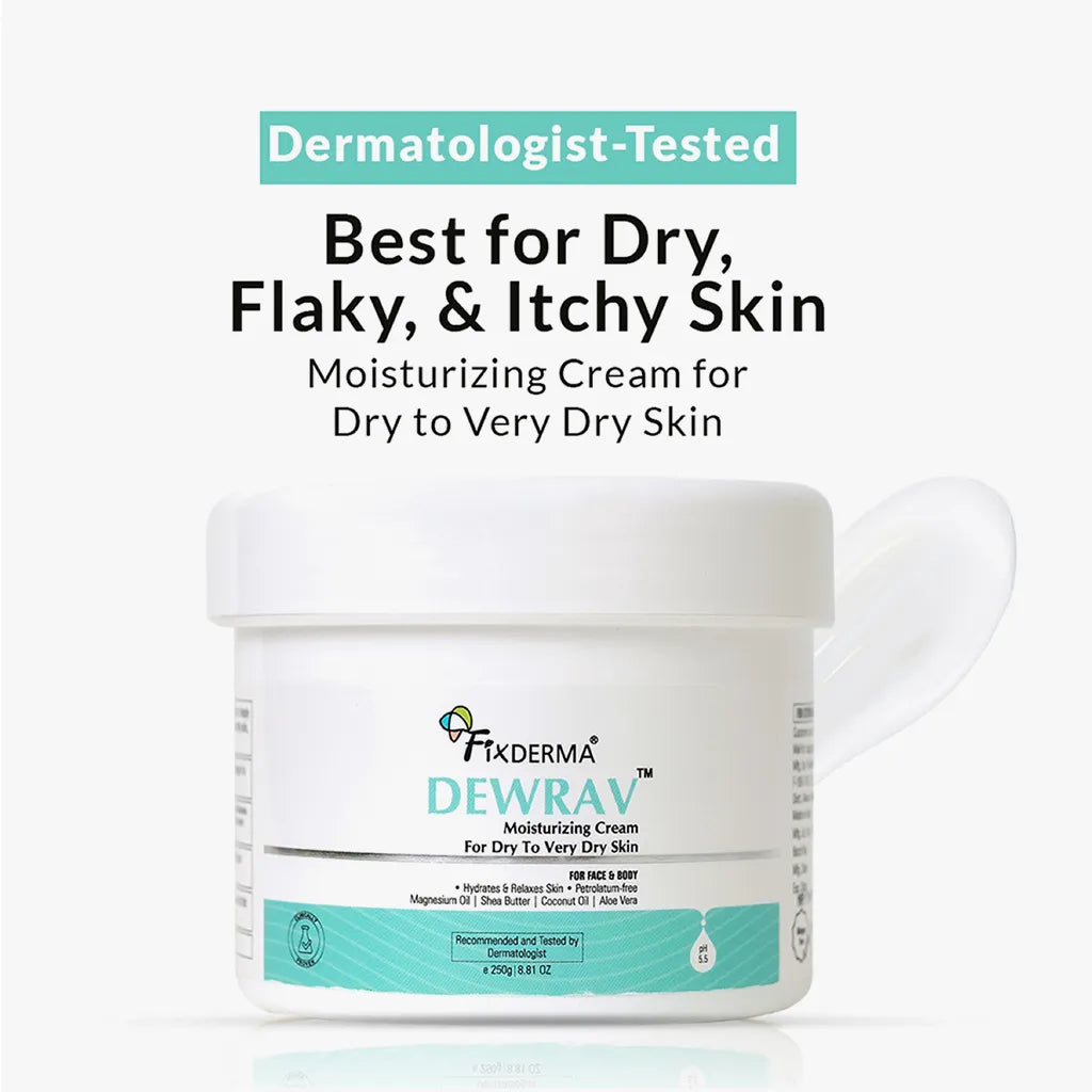 Fixderma Dewrav Moisturizing Cream For Dry To Very Dry Skin