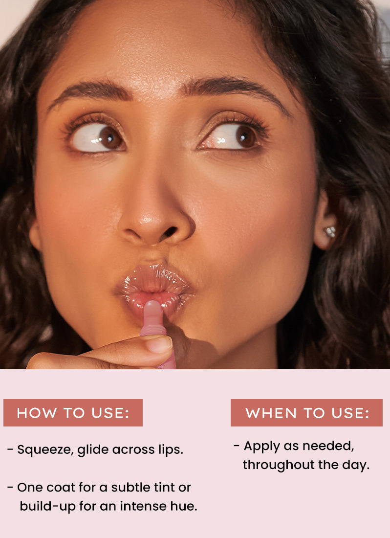 Hyphen Vip hazel lip balm with 1% vit e, 2% squalane & peptides - 10g