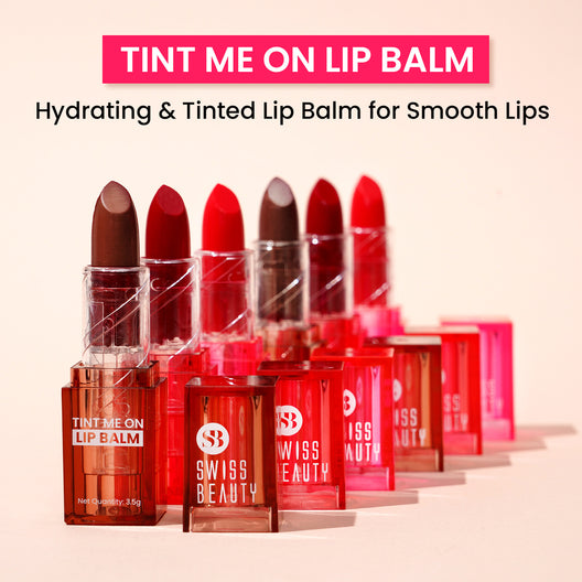 Swiss Beauty Tint Me On Lip Balm   (Pink Macaroon)