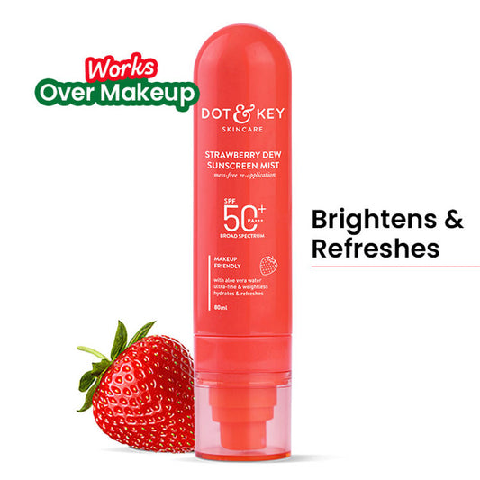 Dot & Key Strawberry Dew Sunscreen Mist SPF 50+ PA+++ (80ml)