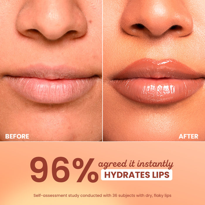 Dot & Key SPF 50+ Barrier Repair Hydrating Lip Balm (Cocoa Nude - Medium Tinted)