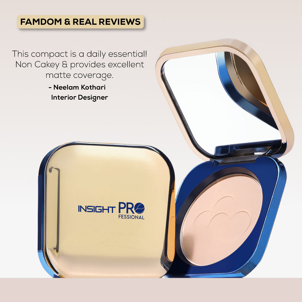 Insight professional All Day Matte Compact Foundation (4 Beige)