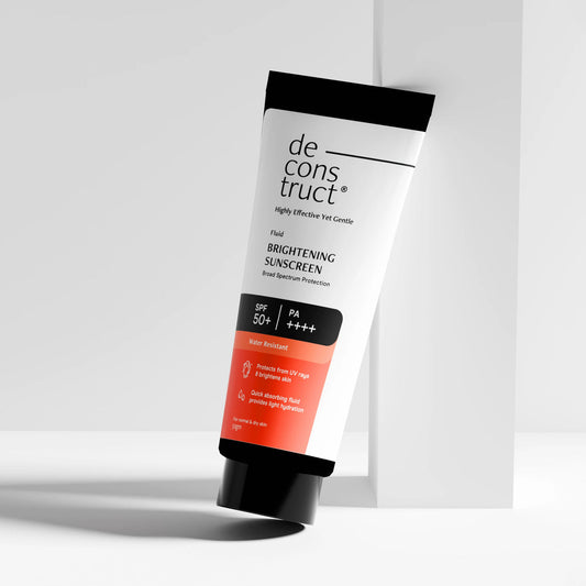 Deconstruct Fluid Brightening Sunscreen for Dry Skin - SPF 50+