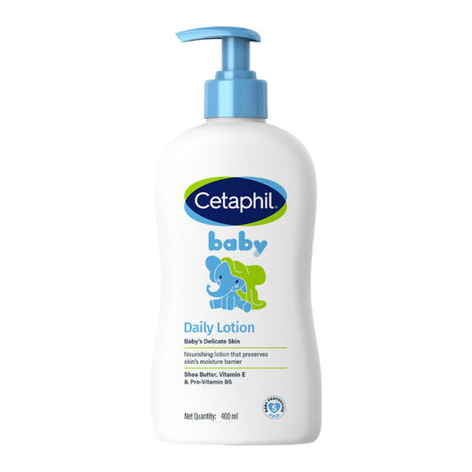 Cetaphil Baby Daily Lotion With Shea Butter Vitamin E & Pro Vitamin B5
(400ml)