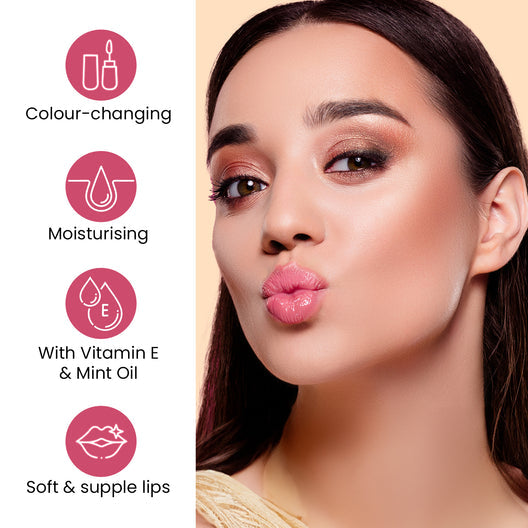 Swiss Beauty Moist Heist Lip Oil 03(Melon Loot)