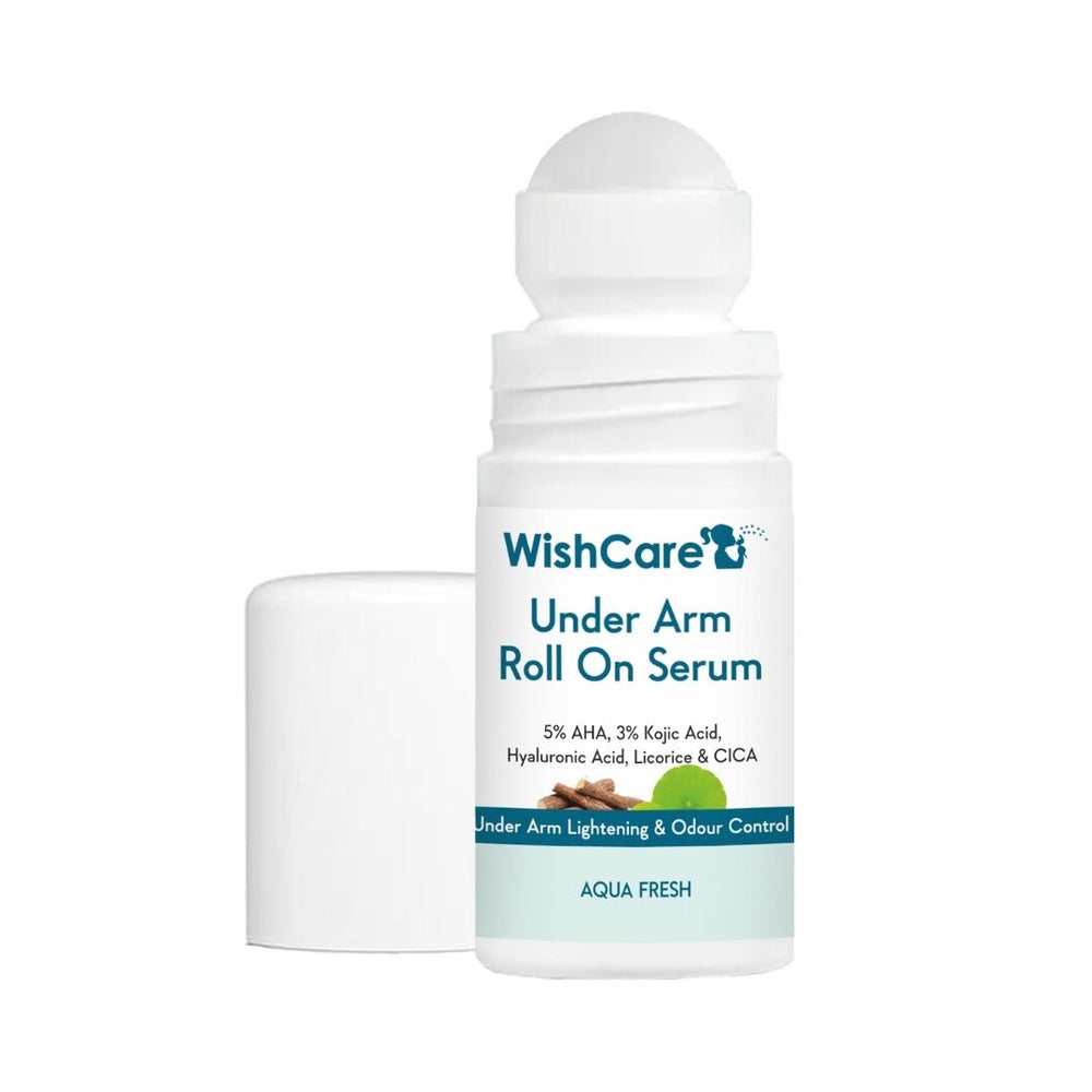 Wishcare Under Arm Roll On Serum
Controls Body Odour & Brightens Pigmentation | 50ml