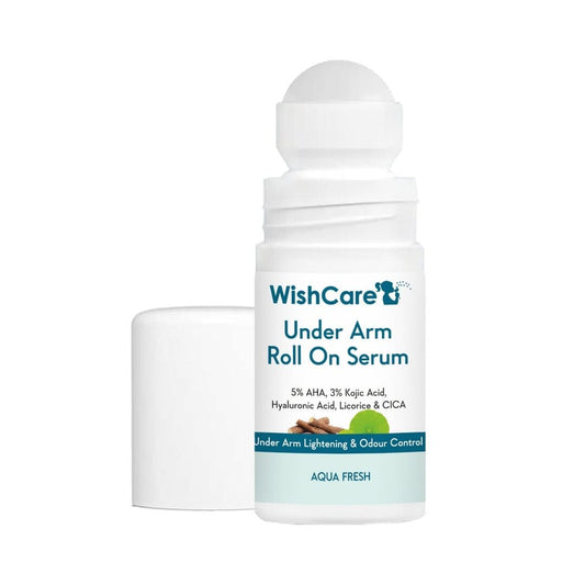 Wishcare Under Arm Roll On Serum
Controls Body Odour & Brightens Pigmentation | 50ml