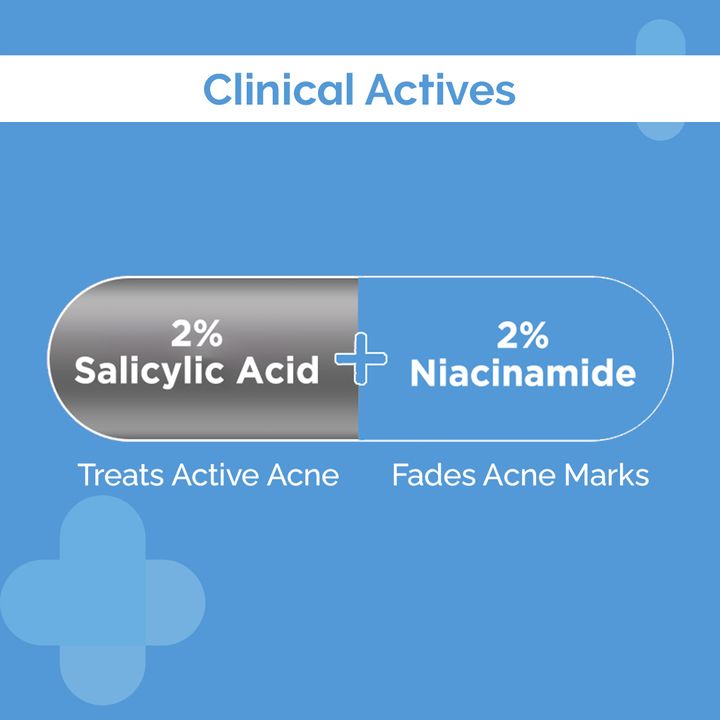 The Derma co 2% Sali-Cinamide Anti-Acne Face Wash with 2% Salicylic Acid & 2% Niacinamide - 150ml