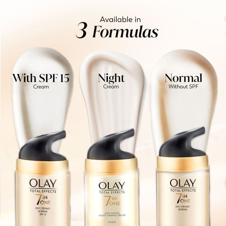 Olay Total Effects Day Cream With Spf 15, Fights 7 Signs Of Ageing With Niacinamide
(50g)