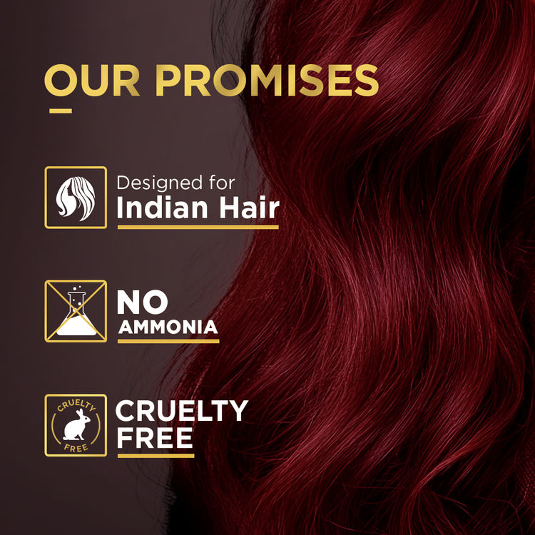 BBlunt Salon Secret High Shine Hair Colour - Cherry Red 6.62
(130g)