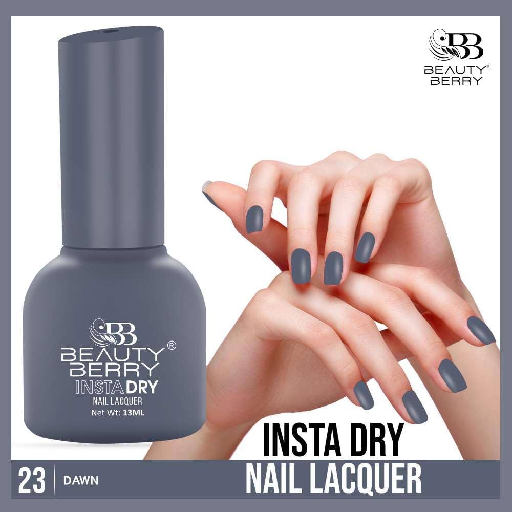 Beauty Berry Insta Dry Nail Lacquer (DAWIN-23)