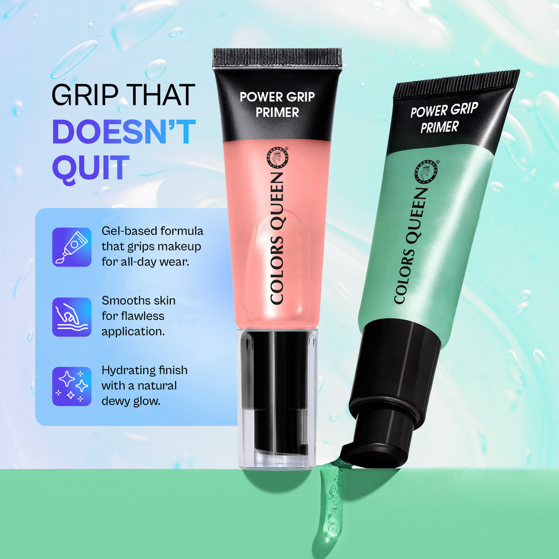 Colors Queen Power Grip Primer (01 Green)