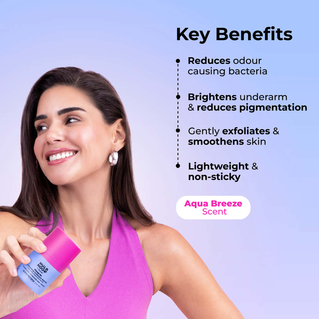 Hula Hoop Brightening Underarm Roll-On with Vitamin C