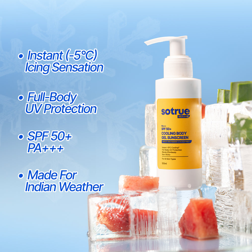 So True Cooling Body Gel Sunscreen | SPF 50+ PA+++ / 100ml