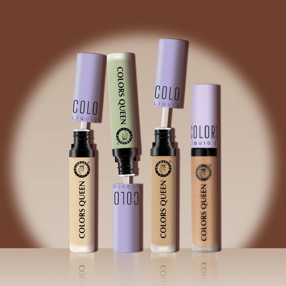 Colors Queen Conceal & Reveal Liquid Concealer 6 Gram  (03 Light Ivory)