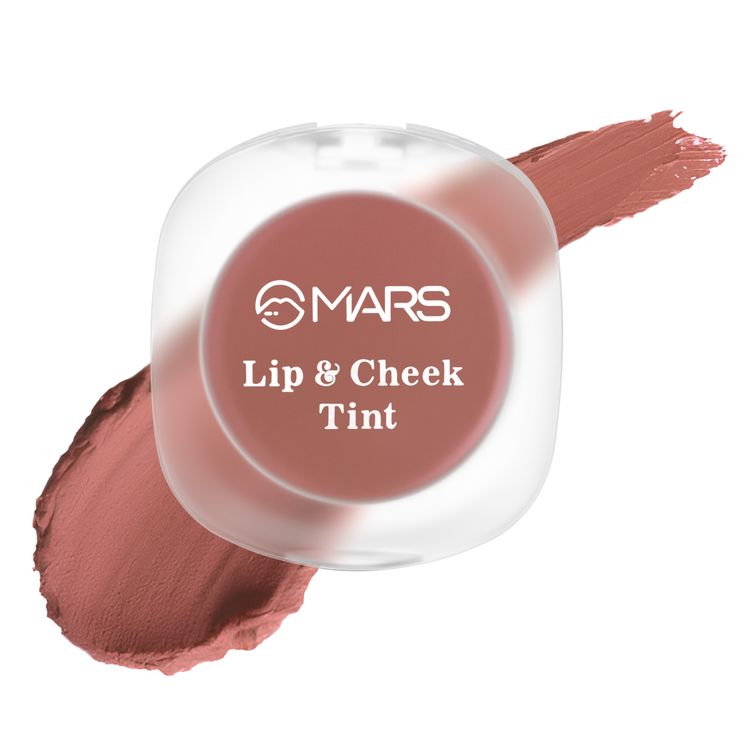 MARS Lip & Cheek Tint for Bold Pop Color  (03-Cinnamon Glow)