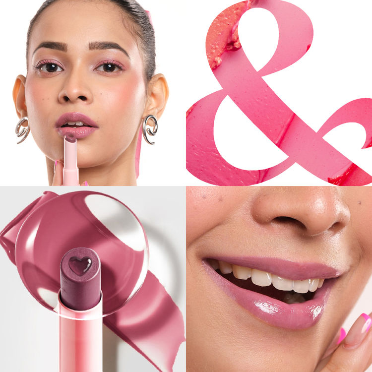 Blue Heaven Jelly & Butter SPF 50 PA ++++ Hydrating Lip Balm  (01 Dusty Rose)