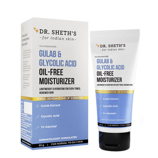 Dr. Sheth's Gulab & Glycolic Acid Oil-Free Moisturizer-50g