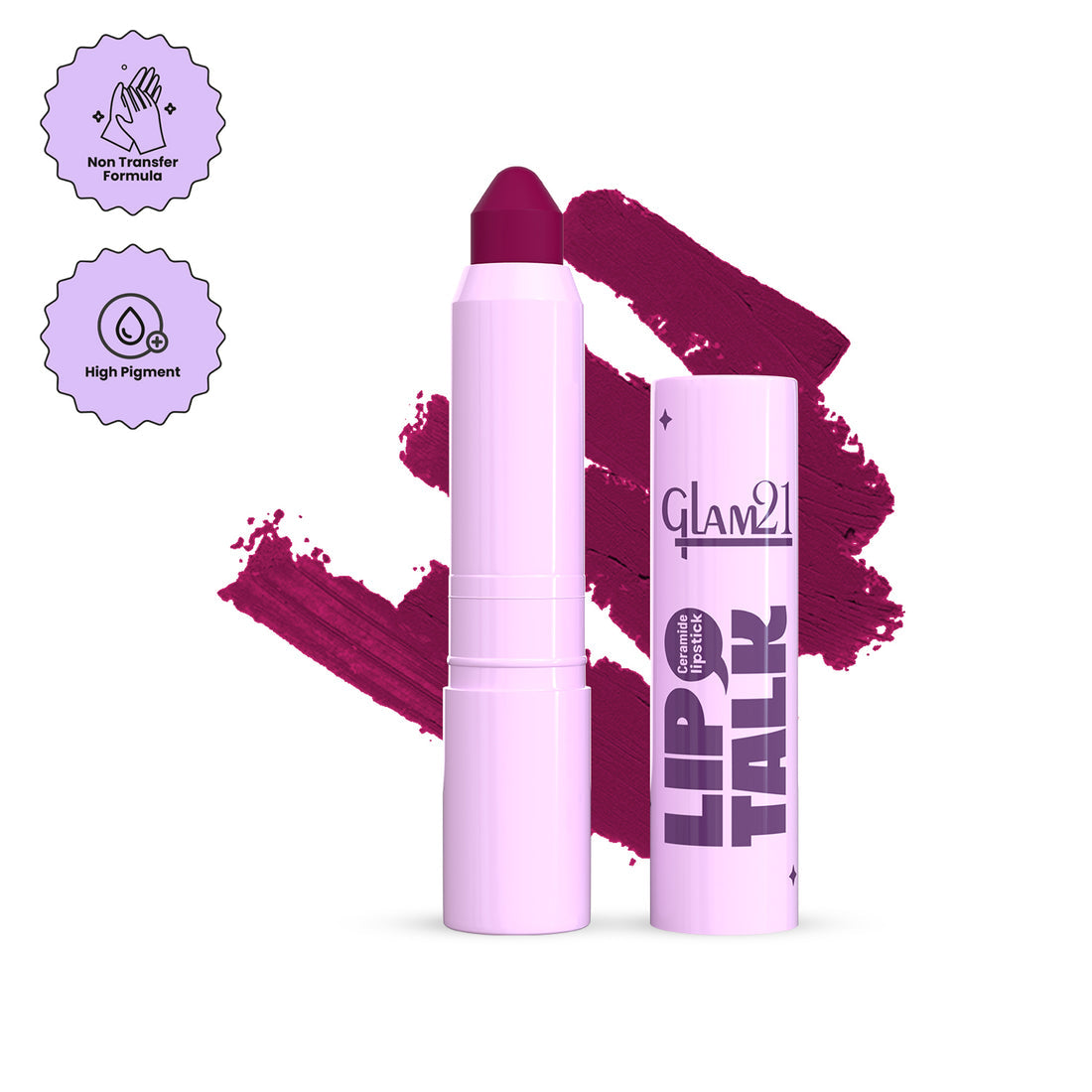 Glam21 Lip Talk Ceramide Lipstick / 05 Wine & Dine