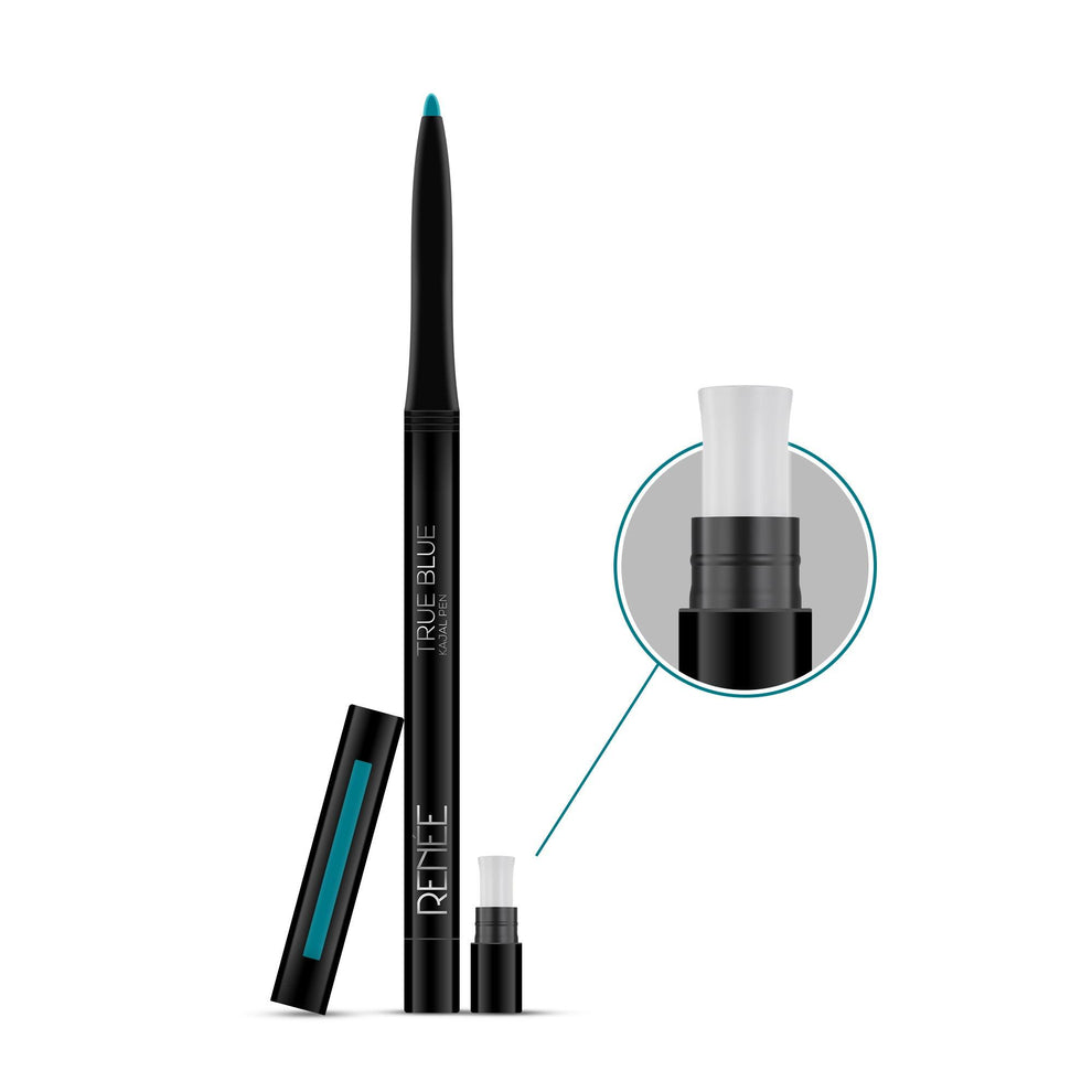 RENEE True Blue Kajal Pen with Sharpener