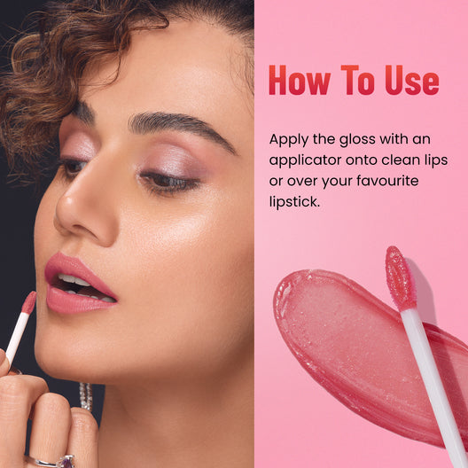 Swiss Beauty Shine & Plump Lipgloss 02(Pink)