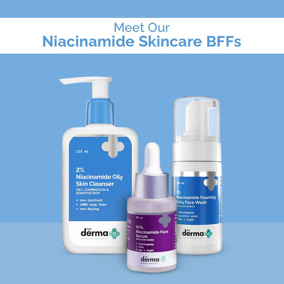 The derma co 2% Niacinamide Gentle Skin Cleanser for Sensitive, Dry & Normal Skin - 125 ml