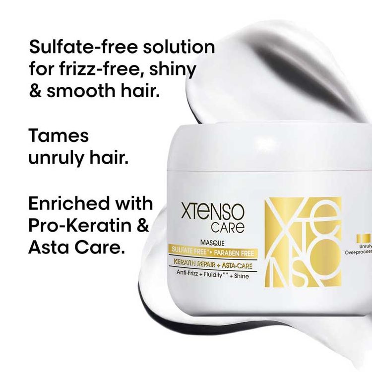 L'Oreal Professionnel Xtenso Care Sulfate-Free Masque For Frizz-Free, Shiny & Manageable Hair (196gm)