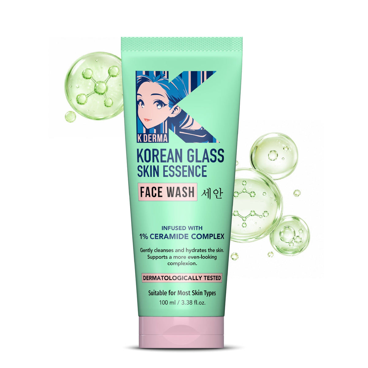 Dr Rashel Korean Glass Skin Essence Face Wash / 100ml