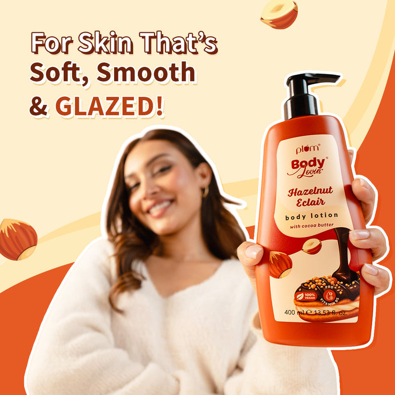 Plum Hazelnut Eclair Body Lotion (400ml)