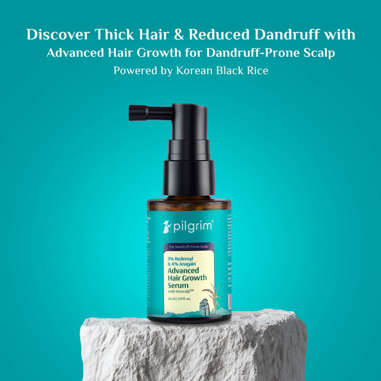 Pilgrim 3% Redensyl & 4% Anagain Advanced Hair Growth Serum
(30ml)