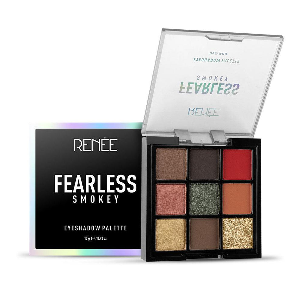 RENEE Fearless Eyeshadow Palette (Smokey)