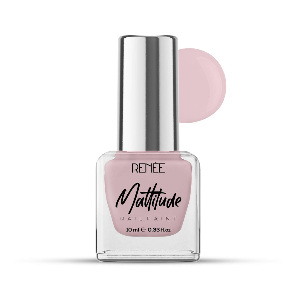 RENEE Mattitude Nail Paint 10ml (12 Sombre Nude)