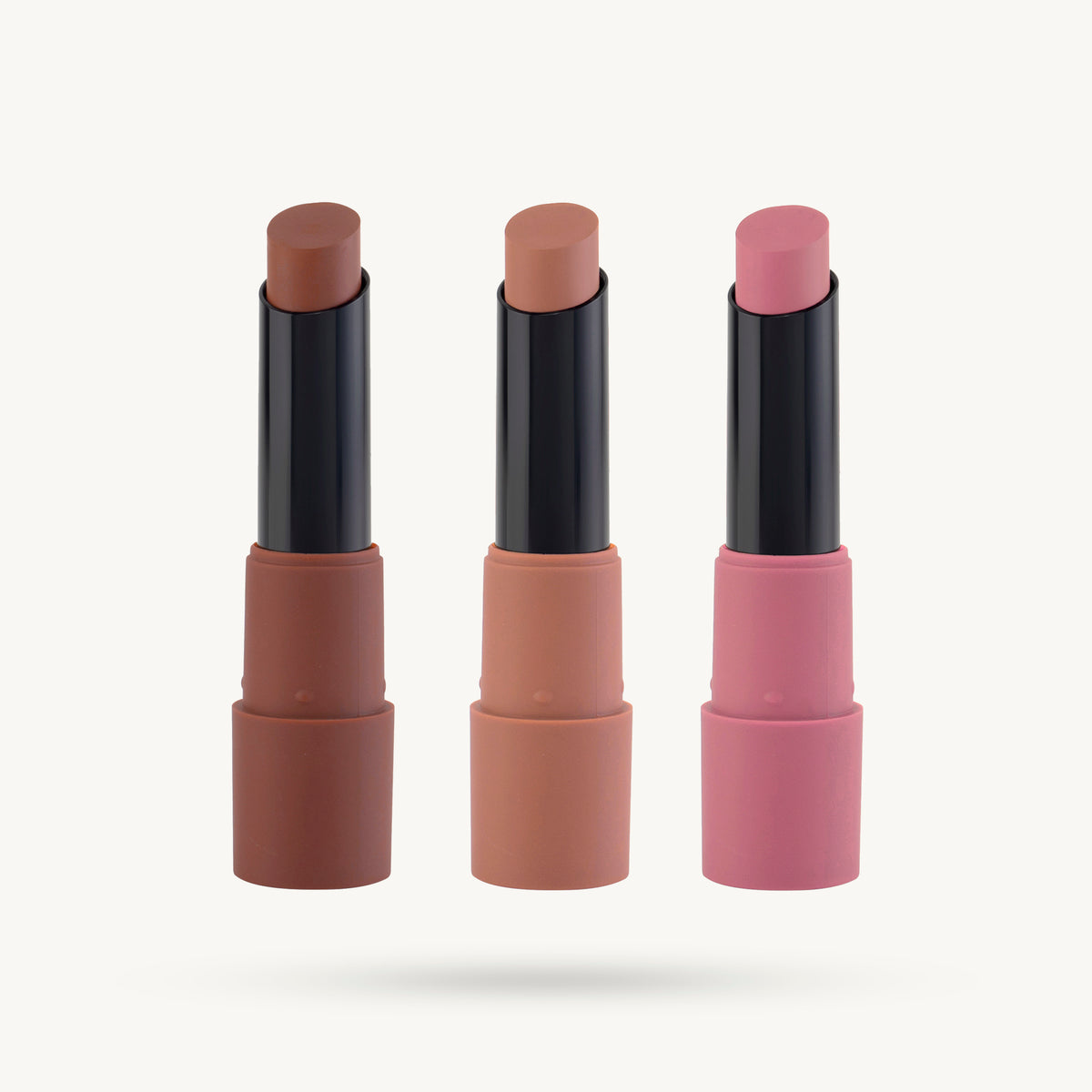 Mars Matte Lipsticks Box | Set of 3  (05 blushed nudes)